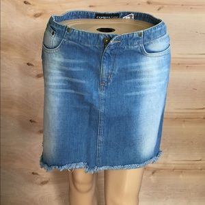 Express Jean skirt